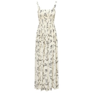 【度假风】FF仿佛连衣裙2025夏季新款印花a字碎花吊带背心沙滩裙