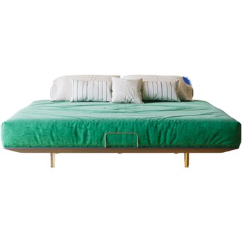 Artcolor carbon steel iron art suspension bed