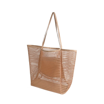 Beach bag one-shoulder carry large capacity tote bag
