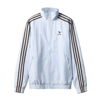 Camel campus windbreaker stand collar jacket women's men's couple spring outdoor sports water-repellent white jacket