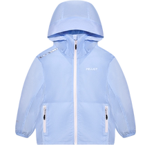 Pelliots new outdoor childrens sun protection clothing for girls and boys in summer UV protection light and breathable skin clothing
