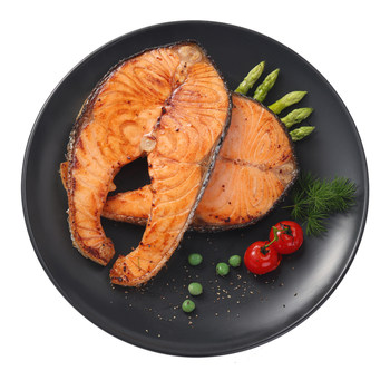 Yinuo atlantic salmon steak imported from chile