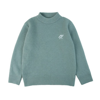 Boys winter round neck casual sweater