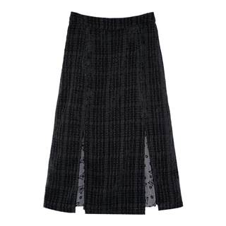 Shaoyaoju girl butterfly dark pattern stitching skirt