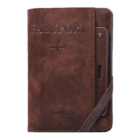 Multifunctional passport card bag