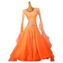 Ballroom dance competition dress new high-swing modern dance dress high-end performance ballroom dance social dance waltz dress