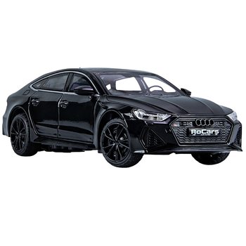 Audi rs7 model toy car boy black warrior car model simulation alloy car model sports car ornaments collection