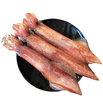 3-4, 5-6 large squid per pound without soaking in water