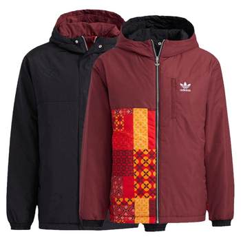 Adidas Adidas Clover Reversible Men's Jacket Casual New Year's Warm Cotton Jacket HD0330
