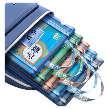 Student subject classification file bag