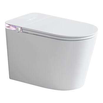 Siji muge smart toilet with automatic flip lid