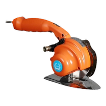 Triumph small speed-adjustable cutting machine multi-speed clothing fabric cutting machine electric leather round knife hand-held electric shears