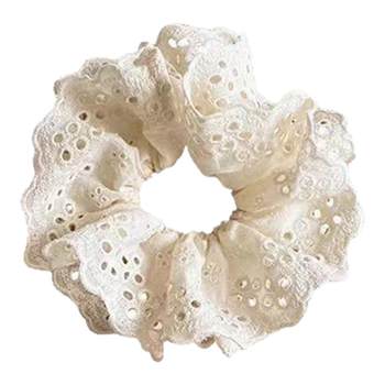 Zhao lusi same style french lace hair tie