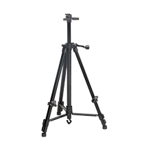 Deli Iron Alloy Easel Drawing Board Hand-cranked Lift Art Student Foldable Telescopic Portable Metal Bracket Tray Metal Tripod Sketch Tool Set Sketching Joint Examination Painting Student