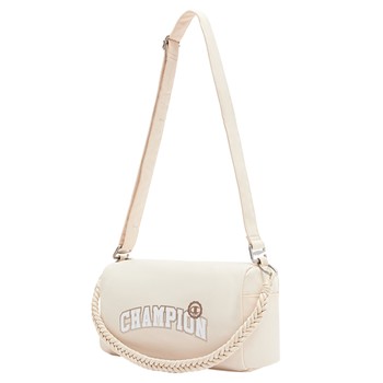 Champion shoulder bag women's solid color retro zipper bag
