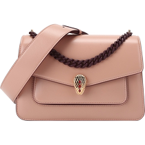 (Self-operated) Second-hand 99 new unused BVLGARI womens medium portable shoulder crossbody bag