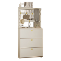 Hood Rack Shoes Cabinet Integrated Home Doorway Tipping Bucket Shoes Cabinet Xuan Guan Cabinet Integrated Into The Family Door Xuanguan Partition Shelve