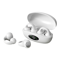 2024 new model suitable for Huawei and Sony Bluetooth headsets bone conduction non-in-ear clip type ultra-long standby ear-mounted sports