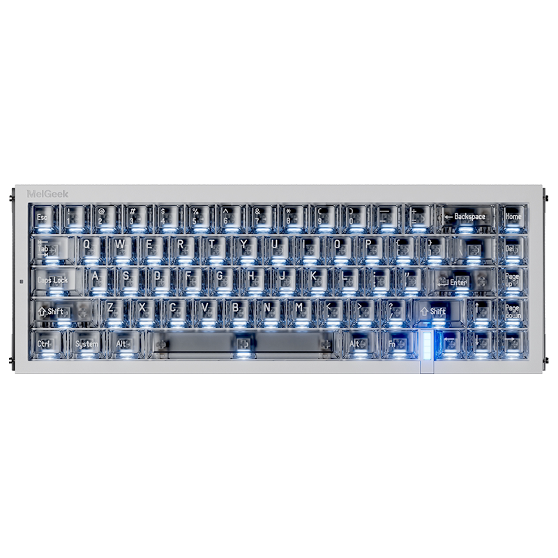 MELGEEK REAL67磁軸鍵盤RGB萬磁王聖心軸Type-C連接電競遊戲鍵盤