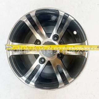 四轮沙滩车卡丁车配件改装22/20x10-10轮毂轮圈双径轮毂后寸10铝