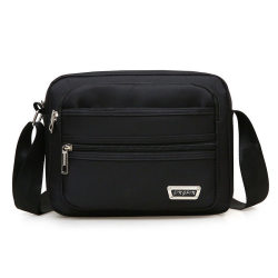 Men's bag shoulder bag men's messenger bag Oxford cloth small backpack small shoulder bag multi -layer business collection wallet business men's bag