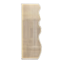 Signmaker bathroom cream style living room Changhong glass screen partition entrance Nordic simple wash basin blocking wall