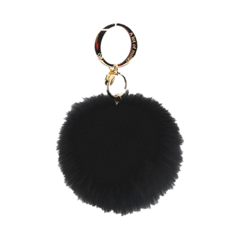 13cm extra large fox fur ball bag pendant