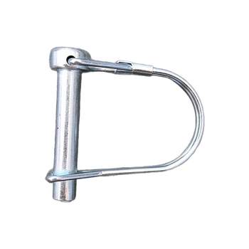 D-type lock pin square pin safety pin insurance pin clamp buckle