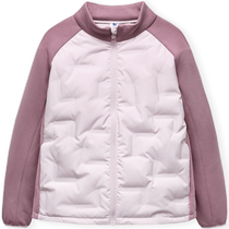(mini parent-child) Mini Balabala Contrast Color Soft Down Jacket for Boys and Girls Baby Warm Down Jacket