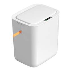 Smart trash can induction household living room toilet kitchen with lid fully automatic packaging lightweight toilet paper