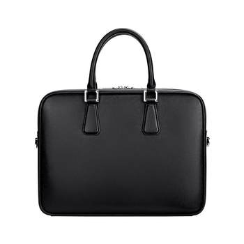 Gionar briefcase business saffiano leather office