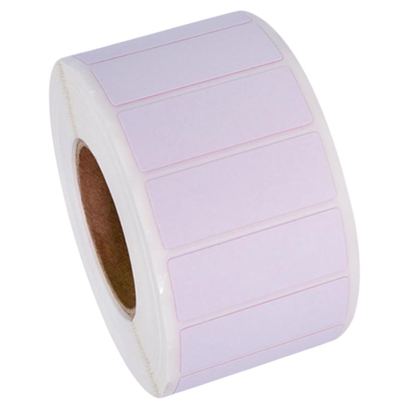 Label stickers that turn red and discolored when exposed to water can be customized