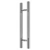 304 stainless steel glass door handle door handle