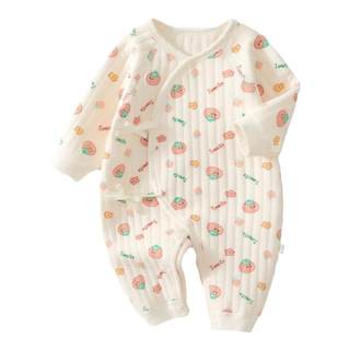 Jingqi newborn baby spring and autumn jumpsuit