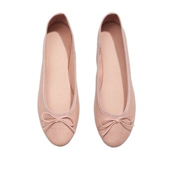 Genuine spring and summer new round-head bow flat shoes Genuine spring and summer new round-head bow flat shoes