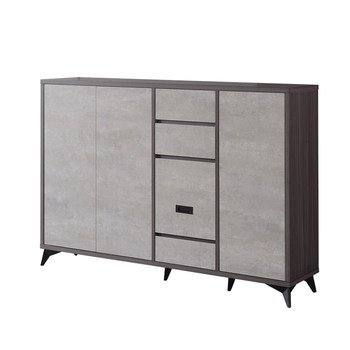 Italian style large capacity ultra-thin partition shoe cabinet shoe replacement stool