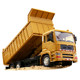 Alloy large children's remote control dump truck