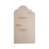 Hot selling 1000w+ solid wood hole board customized storage rack