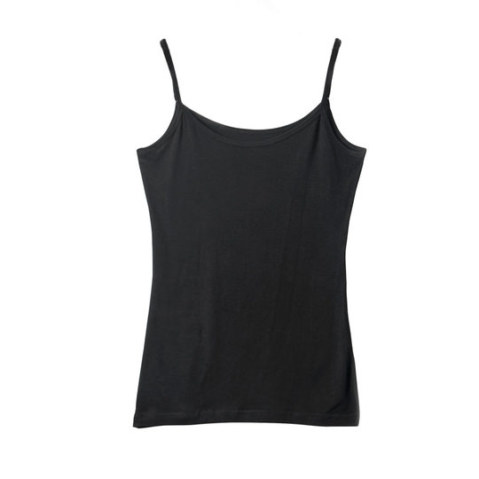 莫代尔吊带背心女夏季内搭外穿修身显瘦黑白色打底百搭无袖上衣女