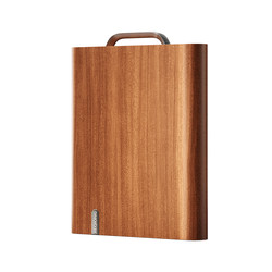 Solid Wood Black Sandalwood Cutting Board, Antibacterial and Mold-Resistant, Food-Grade, Household Kitchen-Specific Chopping Board