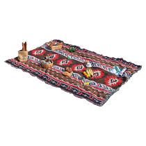 Outdoor camping tablecloth ethnic style moisture-proof picnic mat camping mat picnic field lawn cushion portable carpet