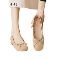 Daphne ballet shoes for women French style 2024 new summer flat shallow bow shoes that are not tiring for the feet