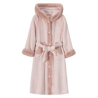 350g high weight milk velvet winter nightgown to keep warm