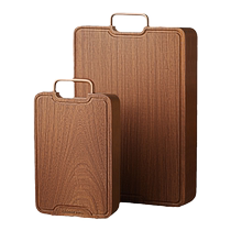 Cui Dahuang imported black gold sandalwood solid wood cutting board household mildew-proof and antibacterial high-end cutting board cutting board new paint-free and wax-free
