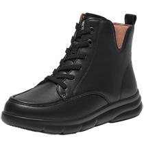 Hush Puppies 2024 Winter New Style Comfortable Simple and Versatile Fashion Boots Womens Casual Boots B5K23DD4