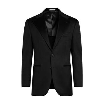 Suitsupply black cashmere blazer