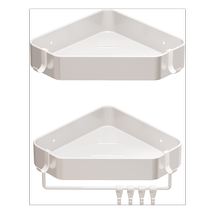 No punching bathroom rack bathroom triangle shelf toilet bathroom shower corner wall hanging wall storage