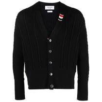 Mid-year discount] THOM BROWNE 2024 spring and summer mens casual texture Oxford armband striped shirt