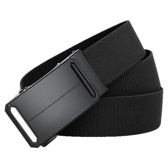 Cinturón elástico para hombre con hebilla automática.