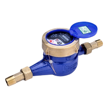 Rotor-type high-sensitivity water meter drip counting water meter home rental cold water meter 4 minutes 6 minutes DN15 20